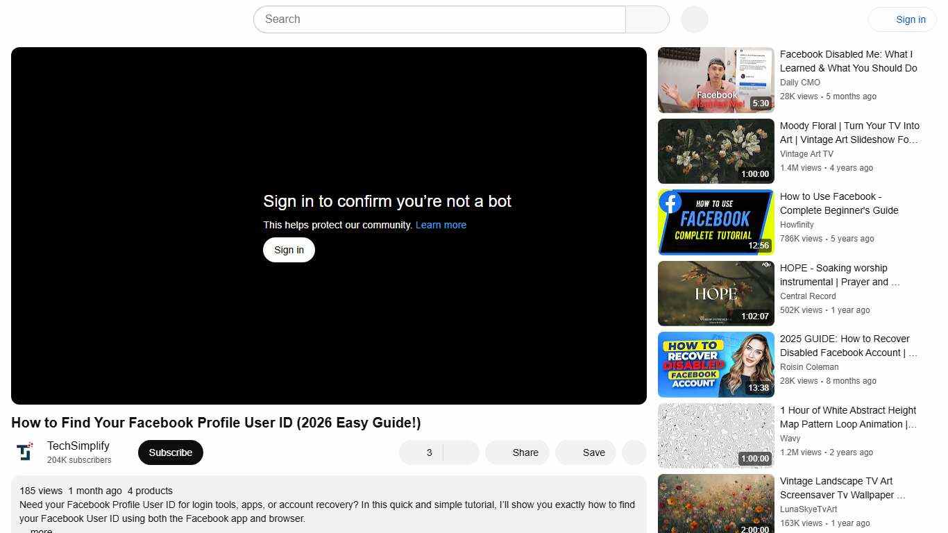 How to Find Your Facebook Profile User ID (2026 Easy Guide!) - YouTube