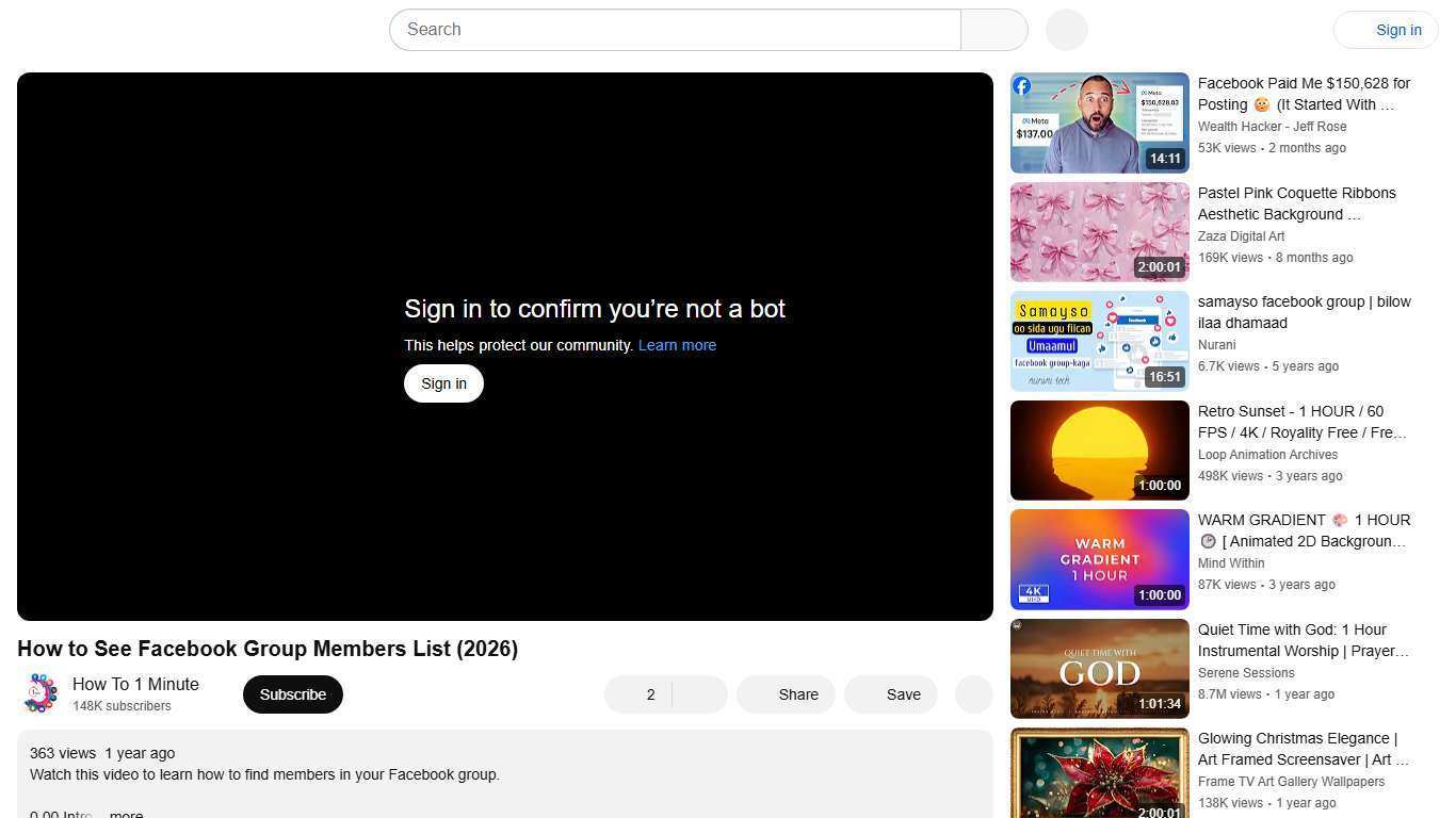 How to See Facebook Group Members List (2026) - YouTube