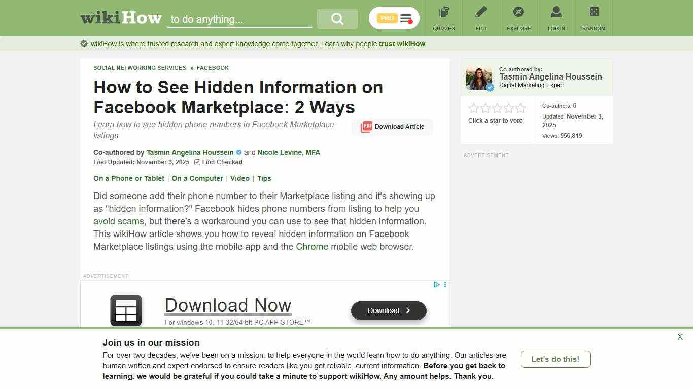 2 Ways to See Hidden Information on FB Marketplace