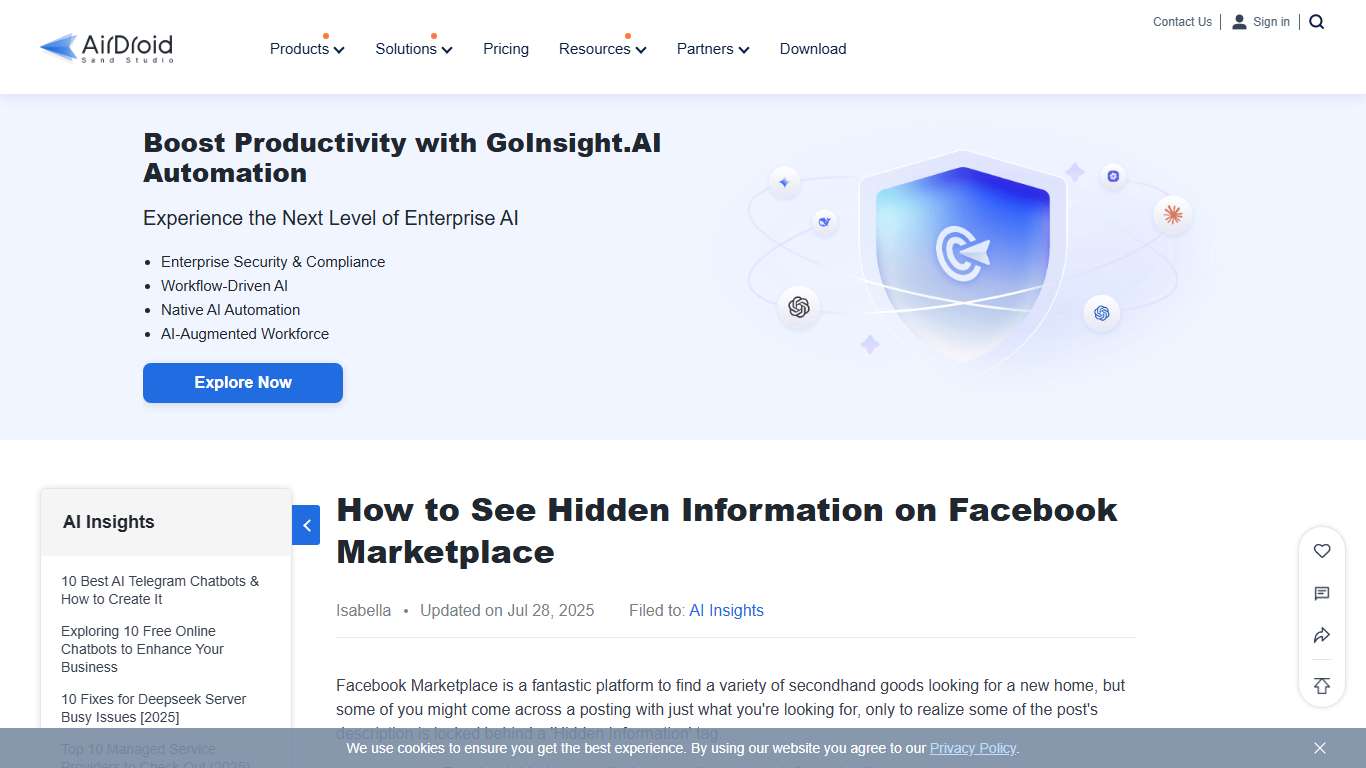 How to See Hidden Information on Facebook Marketplace